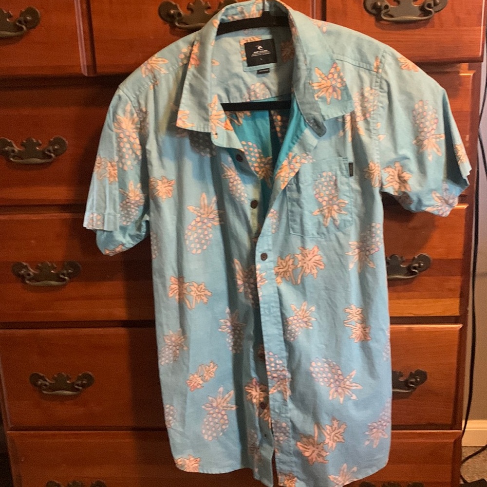 Tropical button down